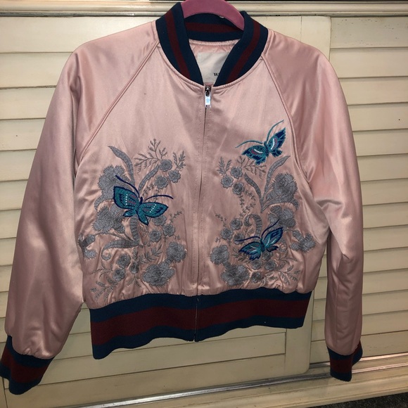 Wilfred Aritzia Embroidered Bomber - Picture 2 of 2